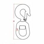 Ναυτικός γάντζος βαρέως τύπου περιστρεφόμενος