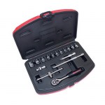 Σετ καρυδάκια CrV 1/4'' 16 τεμ Benman Σετ καρυδάκια CrV 1/4'' 16 τεμ Benman
