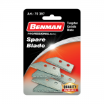 Σετ ανταλλακτικές λάμες 3 τεμ ίσιες για ξύστρα αρμών με πλαστική λαβή Benman