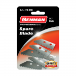 Σετ ανταλλακτικές λάμες 3 τεμ με δόντια για ξύστρα αρμών με πλαστική λαβή Benman