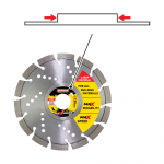 Διαμαντόδισκος Laser Universal Maxpower Benman
