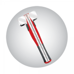 Βαριοπούλα με λαβή 3 υλικών DIN 6475 Benman