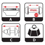 Ατσάλινη μέγγενη Bülle industrial